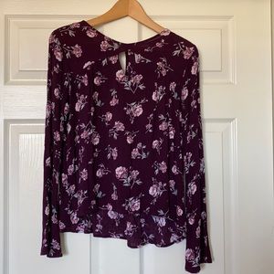 Floral long sleeve